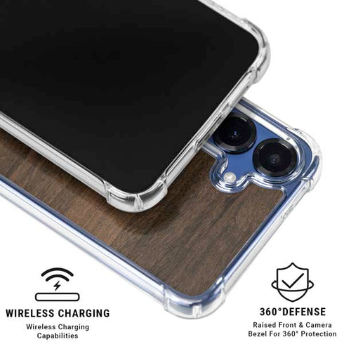 Kona Wood Galaxy S25 Clear Case